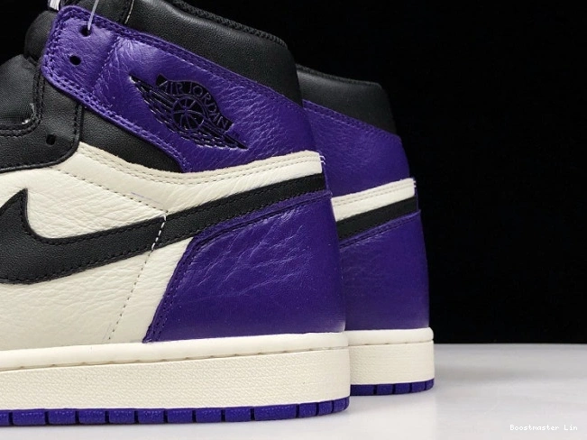 Bmlin shoes Purple Court 1 Air 555088-501 Jordan 0731